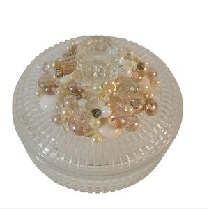 Vintage Hand Crafted Upcycled Avon Powder Box